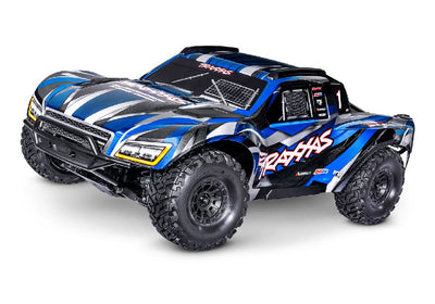Traxxas Maxx Slash 1/8 Scale 4WD Brushless Electric Short Course Racing Truck - Blue