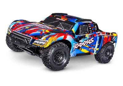 Traxxas Maxx Slash 1/8 Scale 4WD Brushless Electric Short Course Racing Truck - Rock n' Roll