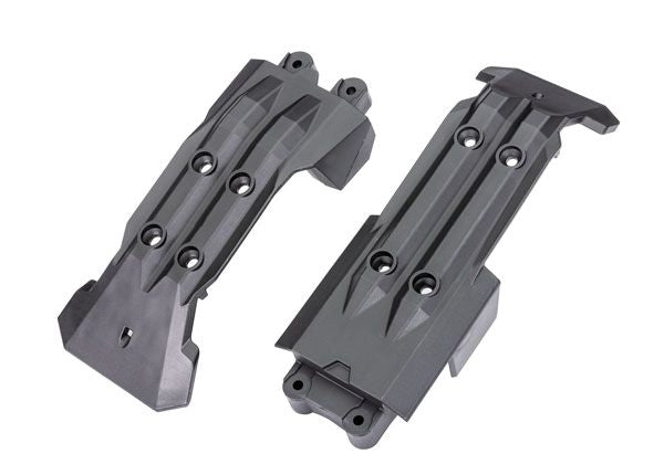 Traxxas Skidplate, front (1), rear (1)