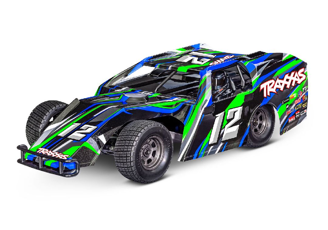 Traxxas 1/10 Modified MudBoss BL-2S. Requires Battery & Charger - Green