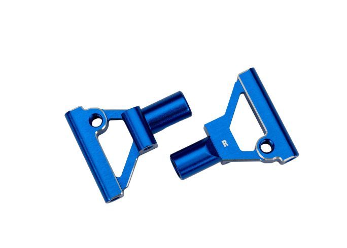 Traxxas Suspension arms, lower, front, 6061-T6 Aluminuminum (blue-anodized) (left & right)/ 2.5x5mm BCS (with threadlock) (2)