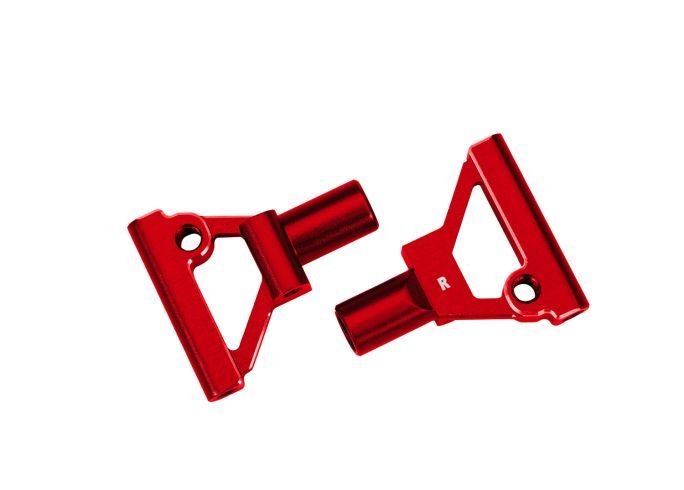 Traxxas Suspenion arms, lower, front, 6061-T6 Aluminuminum (red-anodized) (left & right)/ 2.5x5mm BCS (with threadlock) (2)