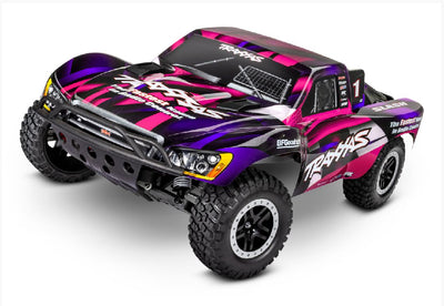 Traxxas Slash 1/10 2WD Short Course Racing Truck RTR. Includes Battery & Charger - Pink