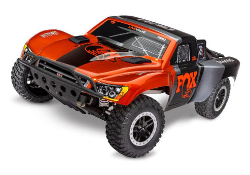 Traxxas Slash VXL 1/10 Scale 2WD Short Course Racing Truck. Requires Battery & Charger - Fox