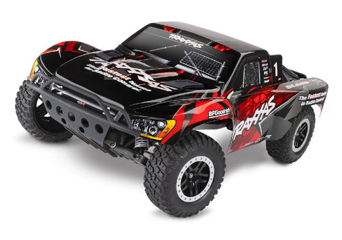 Traxxas Slash VXL 1/10 Scale 2WD Short Course Racing Truck. Requires Battery & Charger - Red