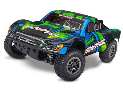 Traxxas Slash 4X4 Ultimate 1/10 Scale 4WD Short Course Truck. Requires Battery & Charger - Green