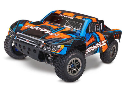Traxxas Slash 4X4 Ultimate 1/10 Scale 4WD Short Course Truck. Requires Battery & Charger - Orange