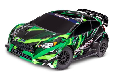 Traxxas Fiesta ST Rally 1/10 AWD Rally Car RTR. Requires Battery & Charger - Green