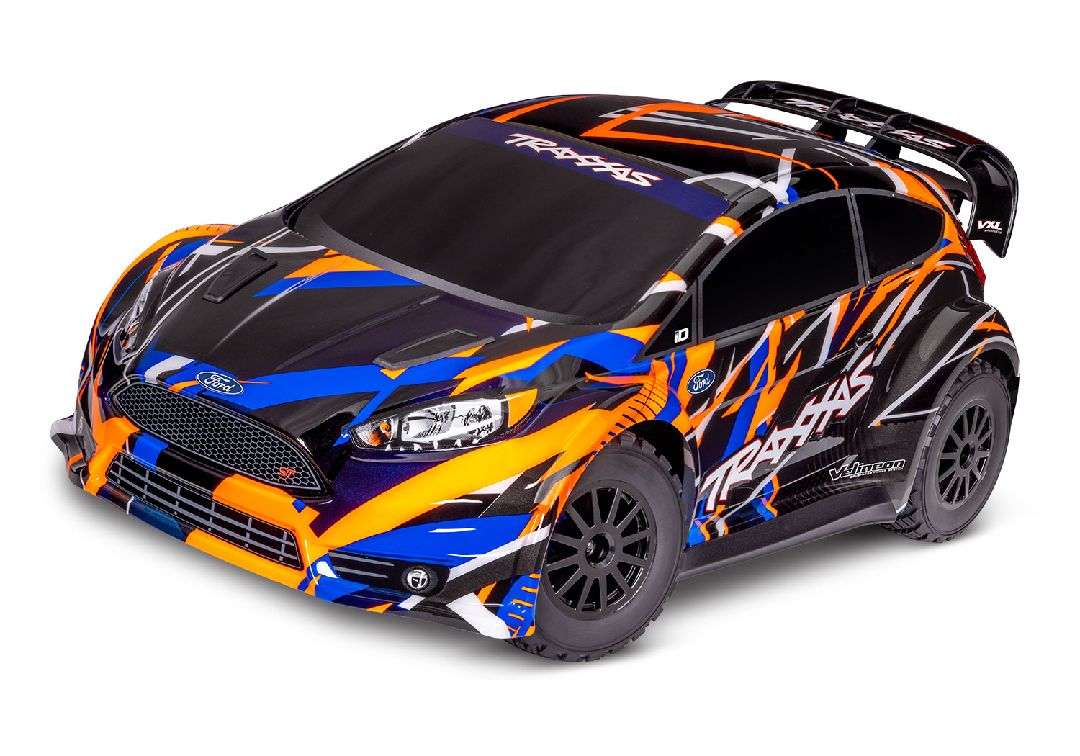 Traxxas Fiesta ST Rally 1/10 AWD Rally Car RTR. Requires Battery & Charger - Orange