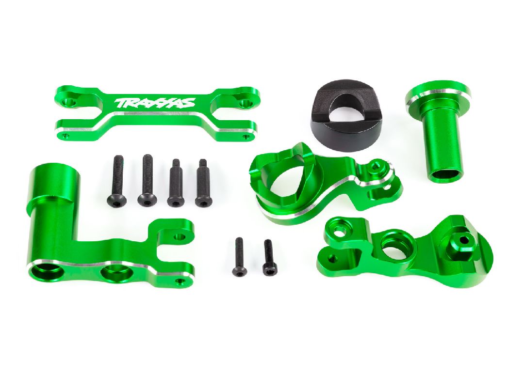 Traxxas Steering Bellcranks (L&R)/Draglink (6061-T6 AL Grn)(XRT)