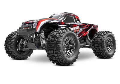 Traxxas Stampede VXL Brushless 1/10 4X4 Monster Truck. Requires Battery & Charger - Red