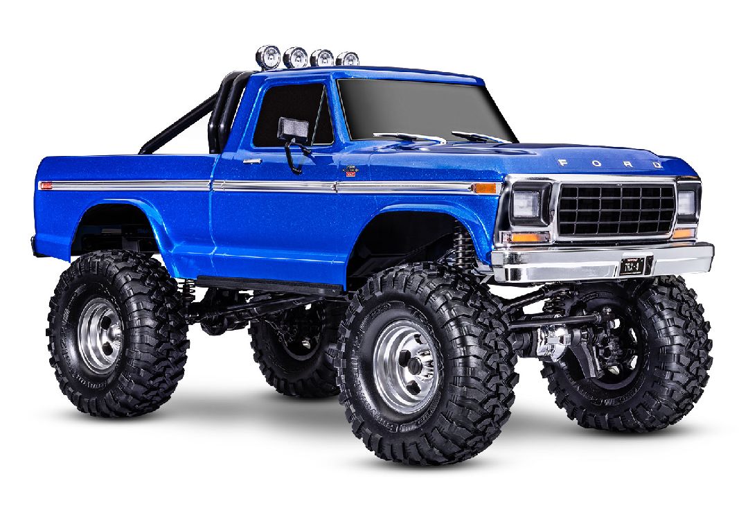 Traxxas 1/10 TRX-4 Ford F-150 Ranger XLT HT 4x4 RTR - Blue