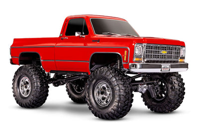 Traxxas 1/10 TRX-4 Chevy K10 Cheyenne High Trail 4x4 RTR - Red