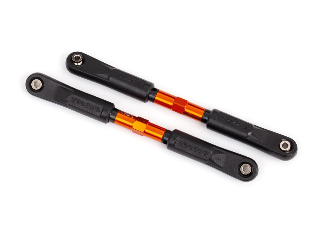 Traxxas Toe Links, Sledge - Orange-Anodized