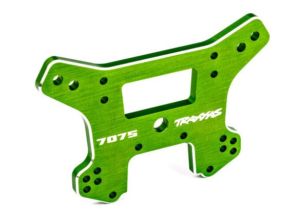 Traxxas Shock Tower, Rear, 7075-T6 Aluminum (Green-Anodized)
