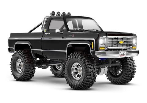 Traxxas TRX-4M High Trail Edition Crawler with Chevy K10 Pickup Body 1/18-Scale 4X4 - Black