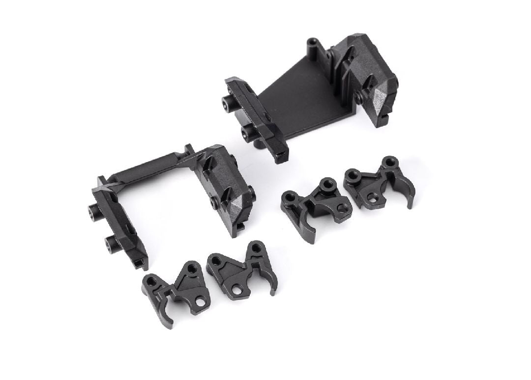 Traxxas Shock mounts, dual, front & rear (left & right, upper & lower)