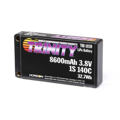 Trinity 8600mAh 1S 3.8V 140C LiHV 5mm Bullets