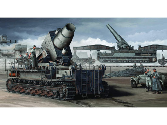 Trumpeter 1/35 Morser Karl-Gerat 040/041 (Initial Version) railw