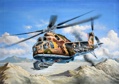 Trumpeter 1/48 Mi-24A Hind-B