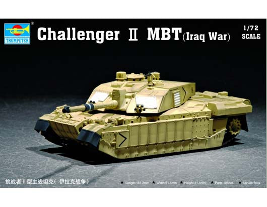 Trumpeter 1/72 Challenger II MBT(Iraq War)