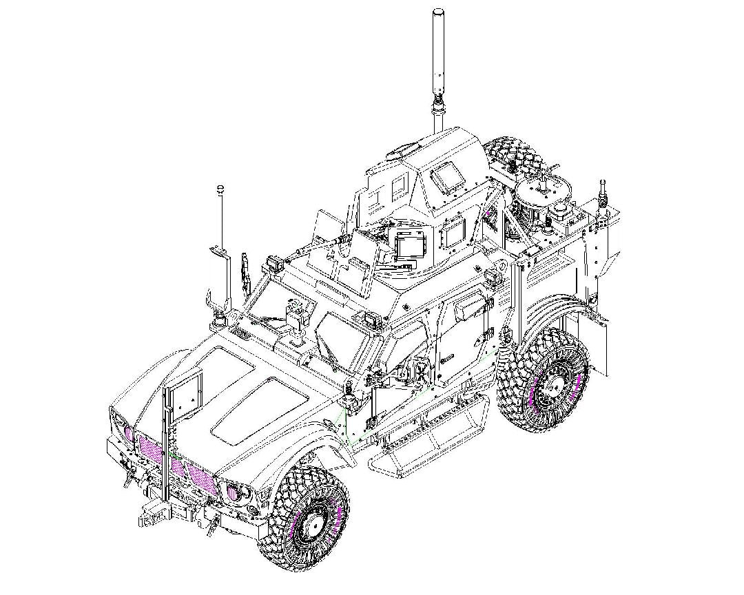 Trumpeter 1/72 US M1240 M-ATV MRAP