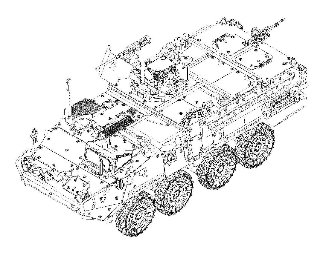 Trumpeter 1/72 M1127 Stryker Reconnaissance Vehicle (RV)