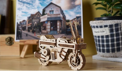 Ugears MOTO COMPACT Folding Scooter - 192 Pieces