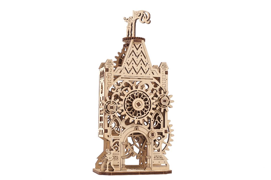 Ugears Old Clock Tower (New Packaging design) - 44 Pieces