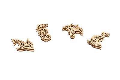 UGears U-Fidget Pacific Ocean (4 Models, Hanging Box) - 33 Piece