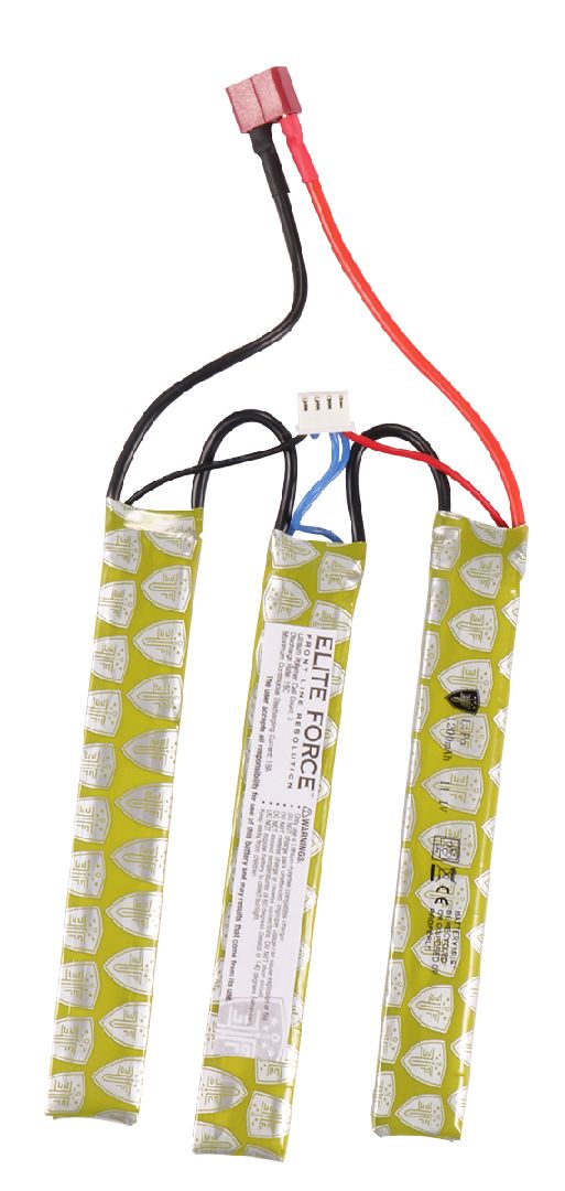 Umarex Elite Force 11.1V Lipo 1200 15C Tri-Panel - With Deans connector