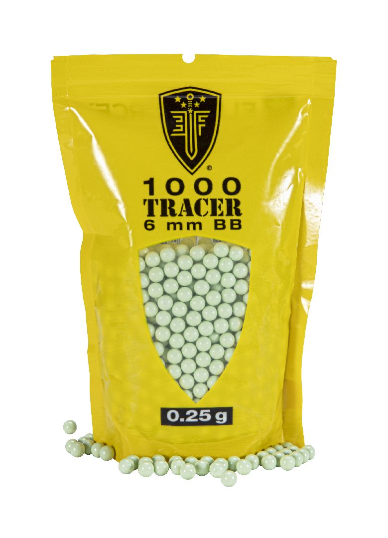 Umarex Elite Force Tracer BB's .25 gram (1000 ct, bag) - Green