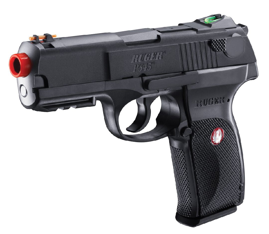 Umarex Ruger P345 PR Airsoft gun, co2 non blowback, Black color with Orange safety tip