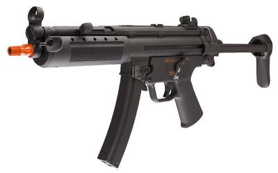 Umarex HK MP5 A5 Airsoft sub machine gun, AEG (VFC) GEN3, with Deans connector, Black color with Orange safety tip