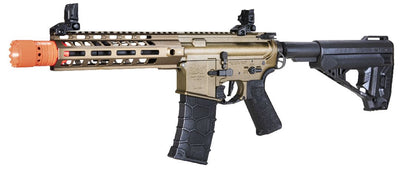 Umarex VFC Avalon Saber Airsoft rifle, AEG, M-LOK GEN3, with Deans connector, Tan color with Orange safety tip