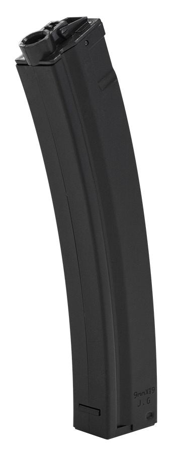 Umarex HK MP5 Mid Cap 95rd Airsoft magazine, Black color Orange safety tip