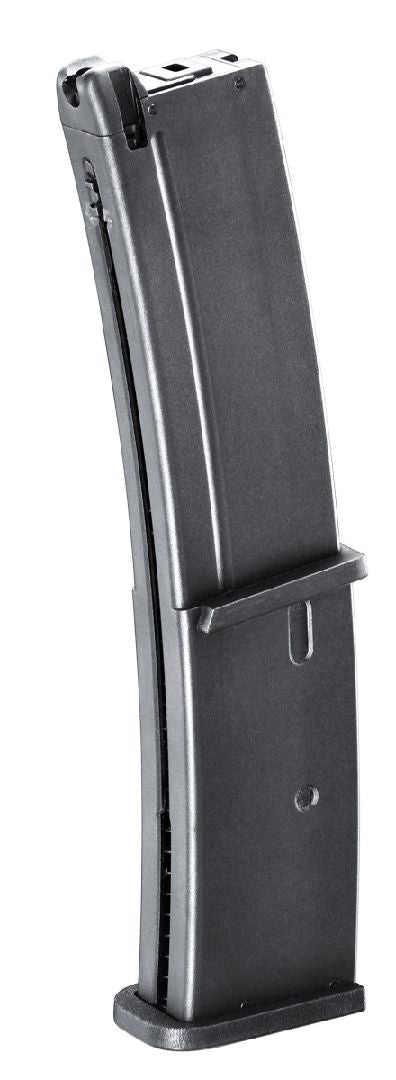 Umarex HK MP7 Airsoft magazine, Black color Orange safety tip