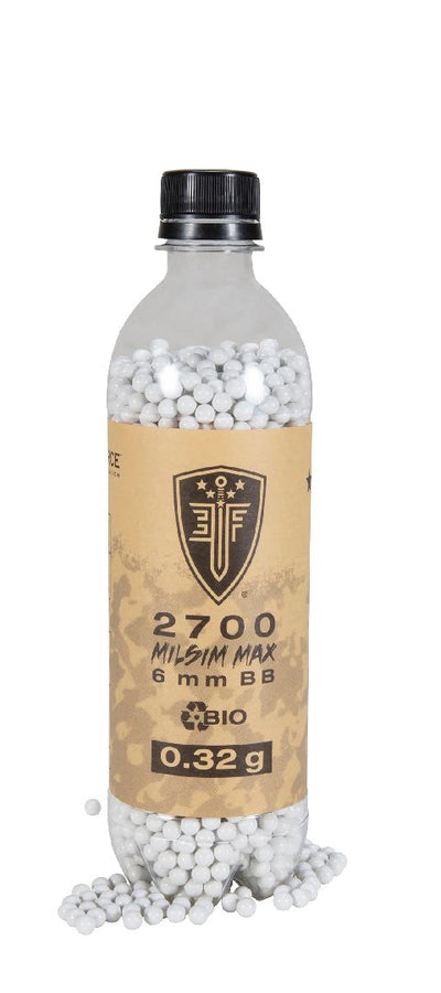 Umarex Elite Force MILSIM MAX BIO BB's .32 gram (2700 ct) - White