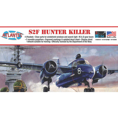 Grumman US NAVY S2F Tracker Hunter/Killer  1/54