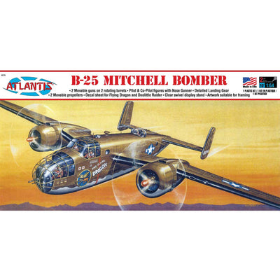 B-25 Mitchell Bomber Flying Dragon 1/64 Model