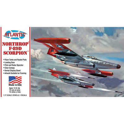 Northrop F-89D Scorpion with Swivel 1/80