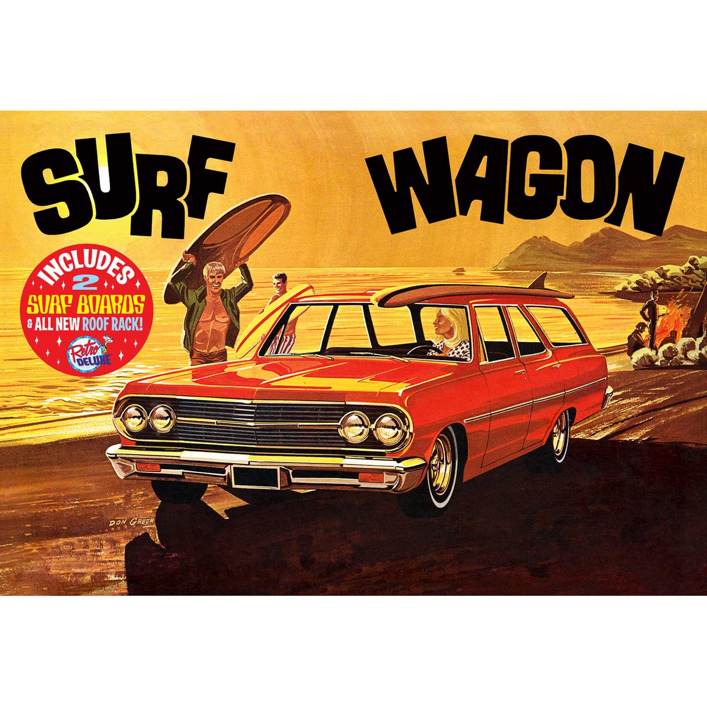 1/25 1965 Chevelle Surf Wagon  Model Kit