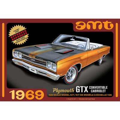 1/25 1969 Plymouth GTX Convertible  Model Kit