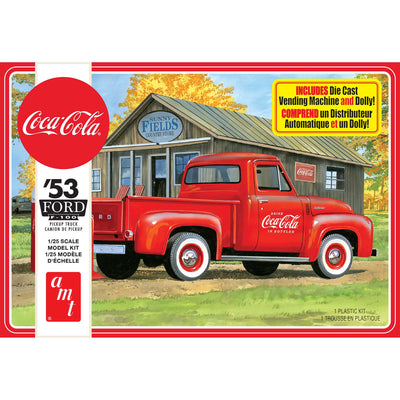 1/25 1953 Ford Pickup Coca Cola  Model Kit