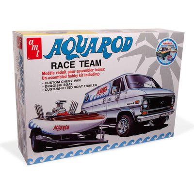 1/25 Aqua Rod Race 75' Chevy Van Race Boat Trailer