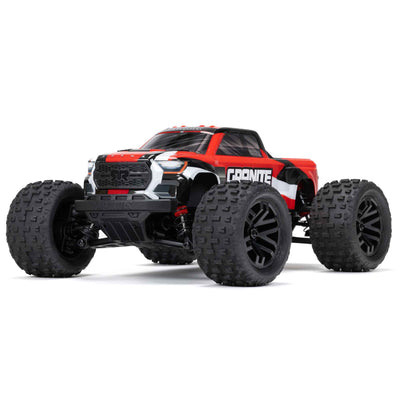 1/18 GRANITE GROM MEGA 380 Brushed 4X4 Monster Truck RTR with Battery & Charger  Red
