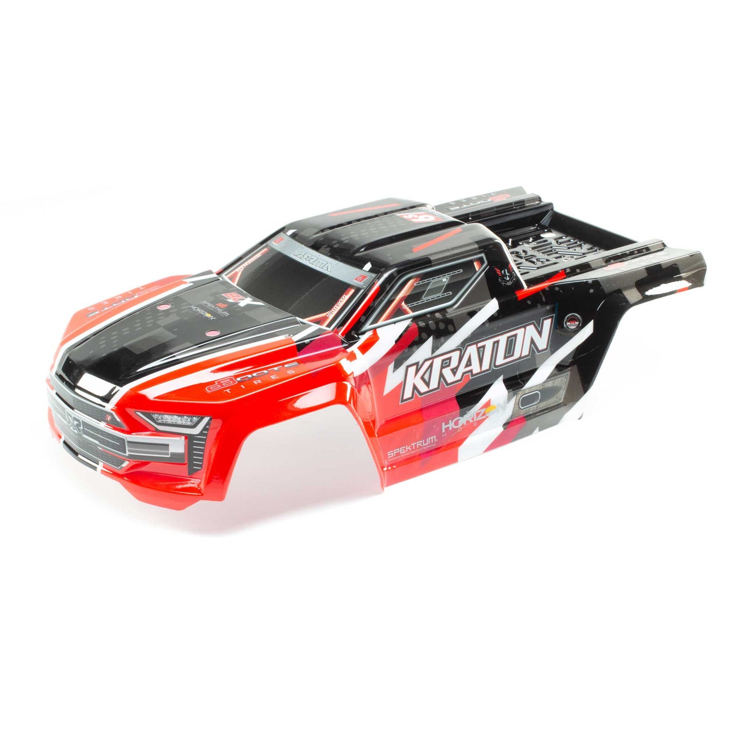 1/8 Painted Body with Decals  Red: KRATON 6S BLX