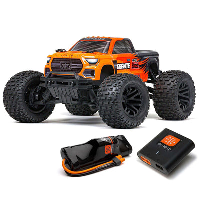 1/10 GRANITE 4X2 BOOST MEGA 550 Brushed Monster Truck RTR with Battery & Charger  Orange