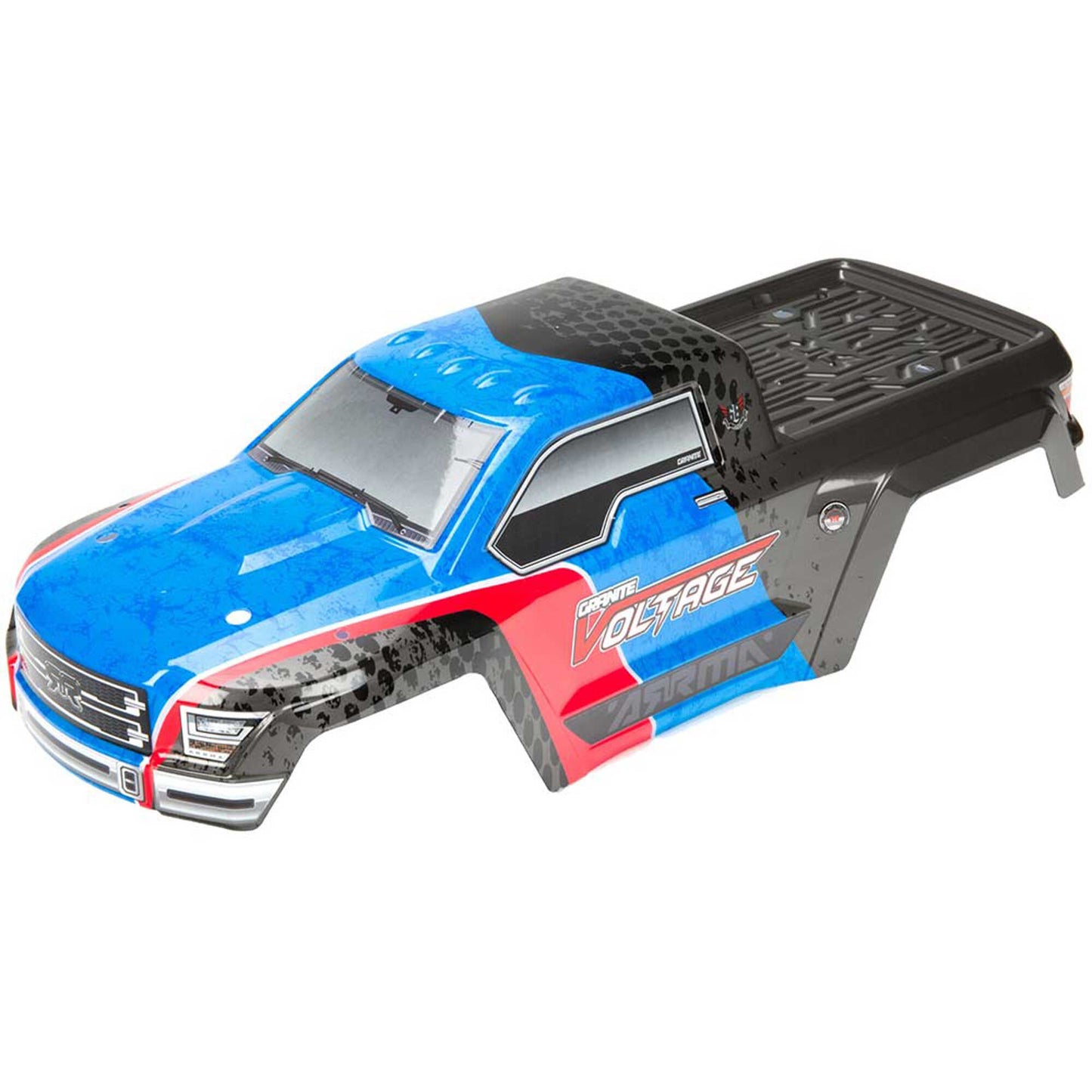 1/10 Painted Body with Decals  Blue/Black: GRANITE  VOLTAGE