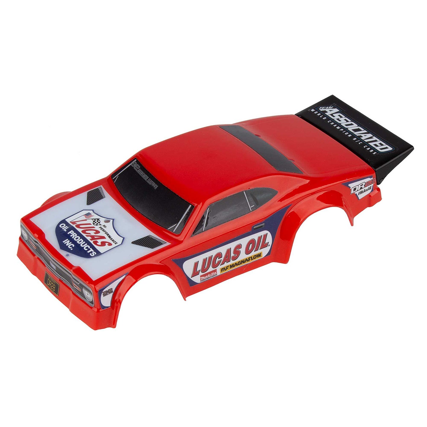 DR28 Lucas Oil RTR Body  Painted